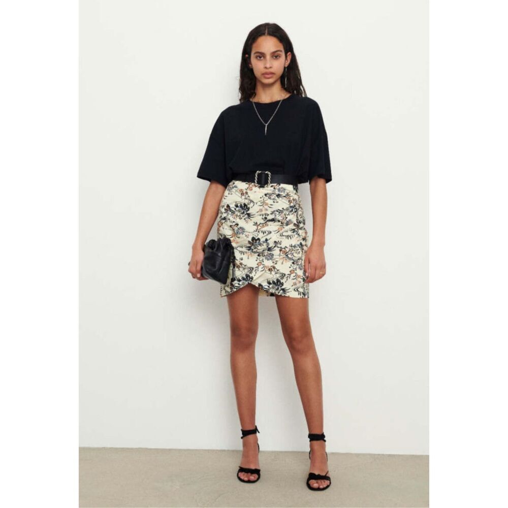 Ba&sh Falco Skirt in Ecru